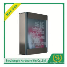 SMB-070SS High Quality German Solar Light Stainless Steel U.S. Mailbox